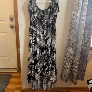 🌴EUC - Torrid Palm Tree Dress Size 2